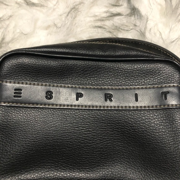 Esprit Black Leather Handbag - Picture 5 of 7